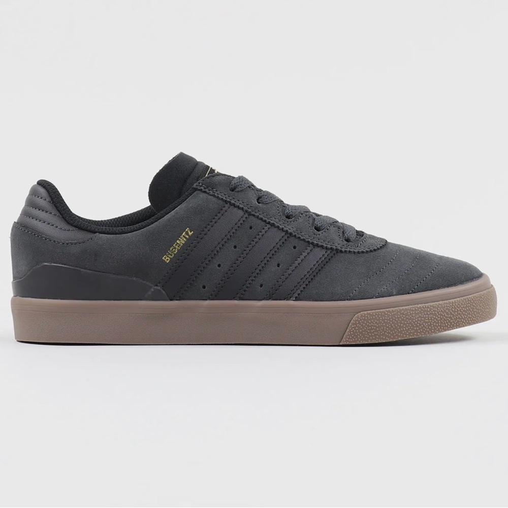 Adidas Skateboarding Busenitz Men's Grey, Black, and Brown Sneakers